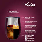 Vaso Térmico 12oz (350 ml) con tapa antiderrame