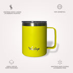 Taza Térmica 12 oz (354 ml) con tapa antiderrame